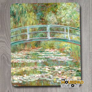 Bridge over a Pond of Water Lilies by Claude Monet Mouse Pad