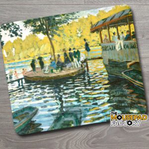 La Grenouillère by Claude Monet Mouse Pad
