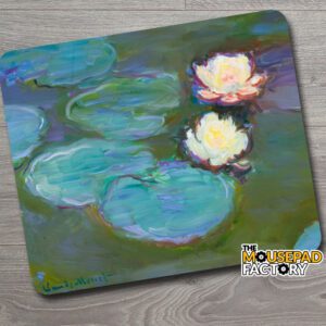 Nympheas Water Lilies by Claude Monet Mouse Pad