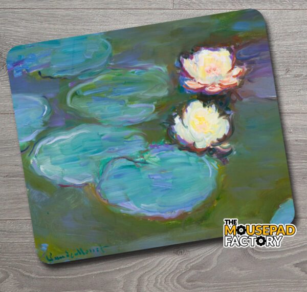 Nympheas Water Lilies by Claude Monet Mouse Pad