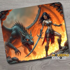 Dragon Slayer Warrior Woman