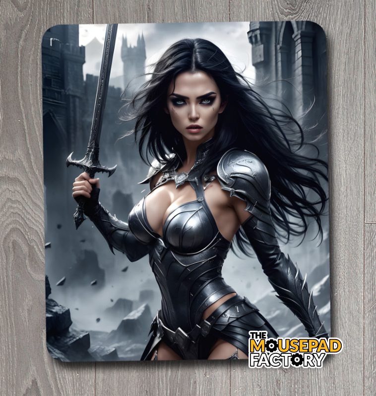 Warrior Woman Black Knight