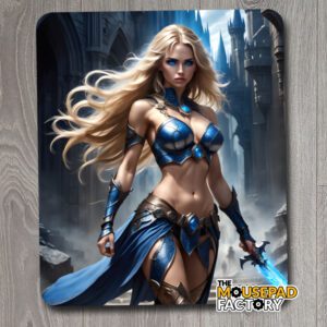 Warrior Woman Blonde Knight