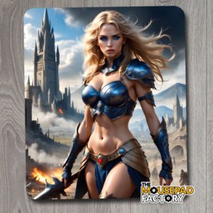 Warrior Princess Blonde Woman