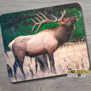 Bull Elk Stag Mouse Pad