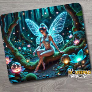 Fairy Pixie Forest Nymph Mouse Pad