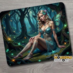 Sexy Fairy Forest Mouse Pad