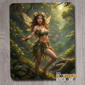 Forest Fairy Mouse Pad
