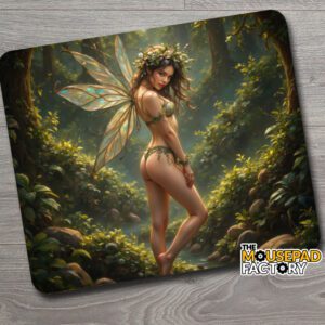 Sexy Forest Fairy Mouse Pad