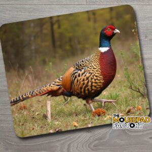 Ring-Necked Pheasant Hunting Mouse Pad