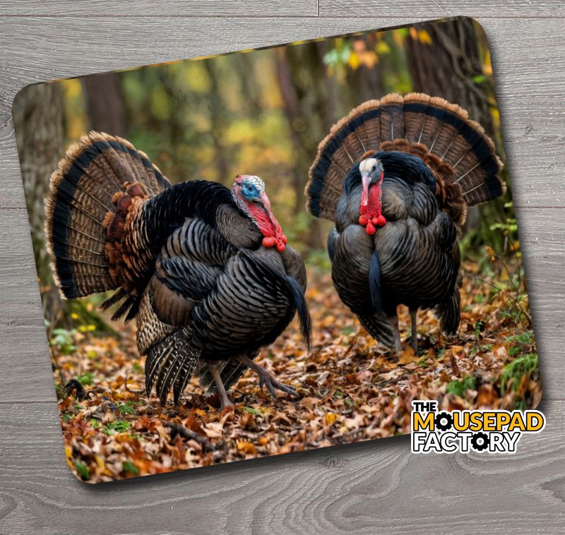 Wild Turkey Toms Mouse Pad